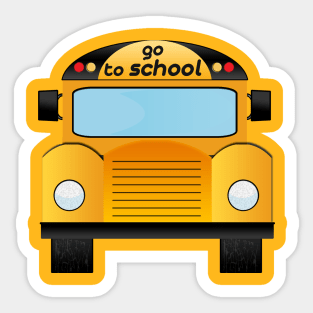 school bus Sticker